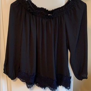 LOFT off the shoulder blouse